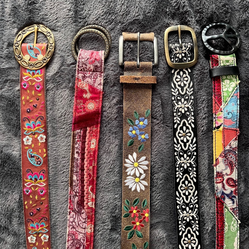 BELT BUNDLE (5 belts)